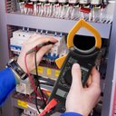 Ver imagem 4 de Multimetro Alicate Amperimetro Digital 750v 200a com Estojo Protecao Funcao Hold Uso Profissional El