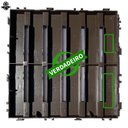 Ver imagem 3 de KIT 12 DECKS MADEIRA PLASTICA ECO MAXX 30x30 MODULAR 30X30.:IMBUIA