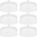 Ver imagem 1 de Kit 6 Cúpulas para Prato de Bolo Tampa Acrílico Cúpula 30cm