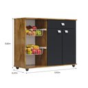 Ver imagem 4 de Fruteira Renata Microondas Bebedouro 2 Portas 1 Gav Castanho/onix
