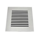 Ver imagem 1 de Grelha Listras Aço Inox 94x94mm 4006/1 Cromado Invinox