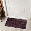 Ver imagem 1 de Tapete Antiderrapante Capacho Porta Entrada 40cm X 60cm Emborrachado Ramos