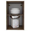 Ver imagem 6 de Armário Aéreo Glamy 40cm 1 Porta Rustic/Branco Madesa