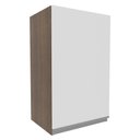 Ver imagem 2 de Armário Aéreo Glamy 40cm 1 Porta Rustic/Branco Madesa
