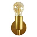 Ver imagem 2 de Arandela Luminária Parede Moderna Sala Cama Banheiro Dourado