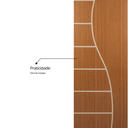 Ver imagem 7 de Folha de Porta Madeira Decorada 210x70cm Espessura 3,5cm Cantareira MGM Marrom/Mogno
