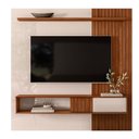Ver imagem 2 de Painel para TV Cosmos 180 Off White Freijó - Dj Móvies