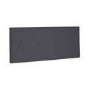 Ver imagem 2 de Painel Aquilla Cama Box Solteiro 90cm Suede - SSX Multicoisas - Cinza