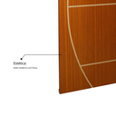 Ver imagem 5 de Folha de Porta Madeira Decorada 210x70cm Espessura 3,5cm Gaúcha MGM Marrom/Mogno