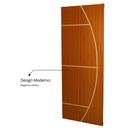 Ver imagem 4 de Folha de Porta Madeira Decorada 210x60cm Espessura 3,5cm Gaúcha MGM Marrom/Mogno