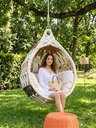 Ver imagem 3 de Poltrona Suspensa Balanço Boho Chic Corda Náutica Gota Ninho