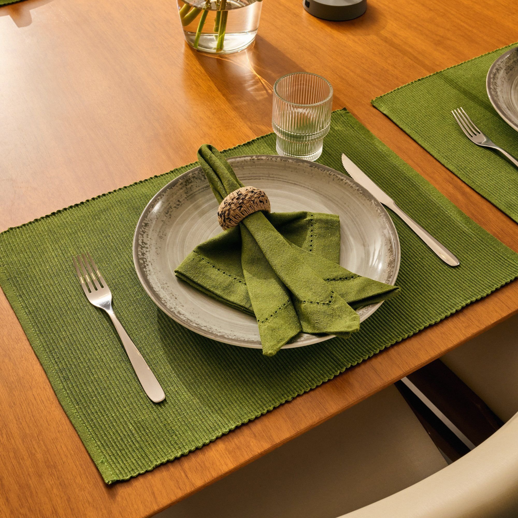 Portina Conjunto Completo Mesa Posta Portina - Verde da Casa Porcelana Kit ...