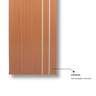 Folha de Porta Madeira Decorada 210x70cm Espessura 3,5cm Mantiqueira MGM - 9