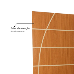 Folha de Porta Madeira Decorada 210x80cm Espessura 3,5cm Neblina MGM - 7