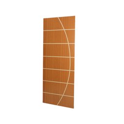 Folha de Porta Madeira Decorada 210x80cm Espessura 3,5cm Neblina MGM - 2
