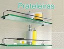 Ver imagem 3 de Prateleira Reta C/ Grade 40x10 Cm - 8mm - Incolor