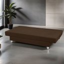 Ver imagem 4 de Sofá Cama Xangai 3 Lugares Veludo Reclinável 3 Estágios - Meu Estofado:marrom Cookie