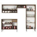 Ver imagem 6 de Armário de Cozinha Compacta Madesa Emilly Pop com Balcão Rustic/Branco