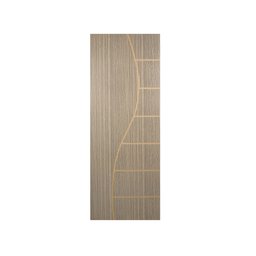 Folha de Porta Madeira Decorada 210x80cm Espessura 3,5cm Cantareira MGM - 1