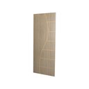 Ver imagem 2 de Folha de Porta Madeira Decorada 210x80cm Espessura 3,5cm Cantareira MGM Marrom/Carvalho Alpha