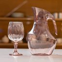 Ver imagem 6 de Conjunto 6 Taças de Plástico 350ml para Água Suco Drinks Uz Rosa Translúcido