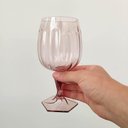 Ver imagem 5 de Conjunto 6 Taças de Plástico 350ml para Água Suco Drinks Uz Rosa Translúcido