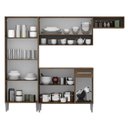 Ver imagem 3 de Cozinha Completa Emilly com Armário e Balcão Preto Madesa