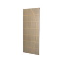Ver imagem 2 de Folha de Porta Madeira Decorada 210x80cm Espessura 3,5cm Neblina MGM Marrom/Carvalho Alpha