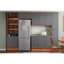 Ver imagem 4 de Armário Aéreo Cozinha Modulado Bella 2603 C/ 1 Porta Basculante 80cm Nogal/cinza - Carraro