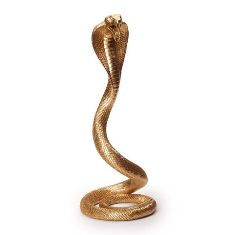 Escultura Serpente em Poliresina 13879 Mart