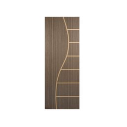 Folha de Porta Madeira Decorada 210x80cm Espessura 3,5cm Cantareira MGM - 1
