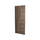 Ver imagem 2 de Folha de Porta Madeira Decorada 210x70cm Espessura 3,5cm Cantareira MGM Marrom/Carvalho Quebec