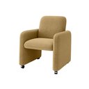 Ver imagem 4 de Poltrona Roma Decorativa Bouclê para Sala Matrix Cor:bouclê Mostarda