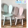 Conjunto de Mesa com Uma Cadeira Infantil Borboleta Léia Mdf - 5