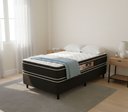 Ver imagem 1 de Cama Box Solteiro Castor Black e White Air Double Face D33 88x188x54 + Box Castor