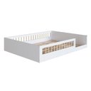Ver imagem 7 de Cama Montessoriana Infantil Casal Affetto Aft016bcbc 188x138cm Branco - Completa Móveis
