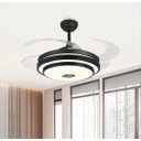 Ver imagem 6 de Ventilador de Teto Pá Retrátil com Controle e Som Bluetooth