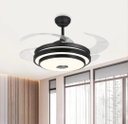 Ver imagem 6 de Ventilador de Teto Pá Retrátil com Controle e Som Bluetooth