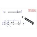 Ver imagem 2 de Ferrolho Fio Redondo Tipo Leve 6" Ouro Velho Cartela 80960 Loth