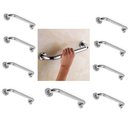 Ver imagem 1 de Alça de Apoio 30cm Barra Suporte Kit 10 Uni Anti Queda Idoso Gestante Cadeirante Banheiro Box