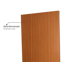 Folha de Porta Madeira Lisa 210x60cm Espessura 3,5cm Melamínica MGM - 6