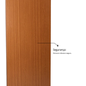 Folha de Porta Madeira Lisa 210x60cm Espessura 3,5cm Melamínica Mgm - 10