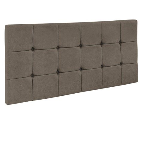 Cabeceira Painel Sleep Box Casal 1,40m Marrom Rato