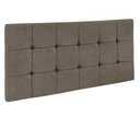 Ver imagem 1 de Cabeceira Painel Sleep Box Casal 1,40m Marrom Rato
