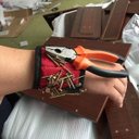 Ver imagem 7 de Pulseira Magnetica Ima Segura Prego Parafuso Agulha Broca Pino Bracelete Ferramenta Eletricista Obra