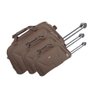 Kit 3 Bolsas Mala Para Viagem Com 4 Rodinhas Winth Marrom - 1