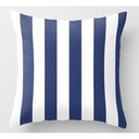 Ver imagem 2 de Almofada Azul Listrada