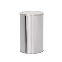 Ver imagem 1 de Lixeira em Aço Inox 25l Basculante Redonda 24x50