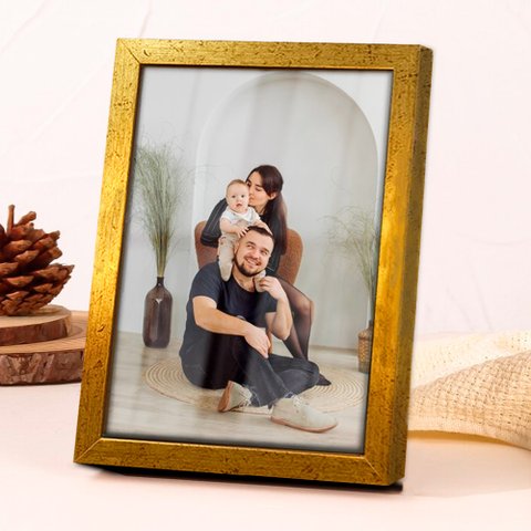 Porta Retrato Tradicional Ouro