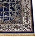 Ver imagem 6 de Tapete Persa Royal Azul Marinho 200x300cm Fio Acetinado - Decoração para Quarto e Sala